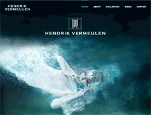 Tablet Screenshot of hendrikvermeulen.com